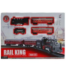 Rail King Train Set for Kids
